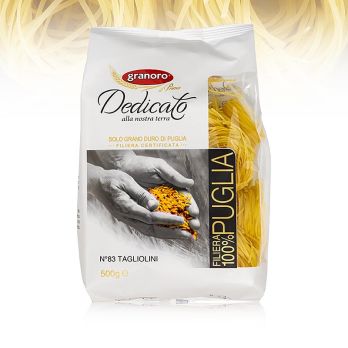 Granoro Tagliolini Nidi, 2mm, Bandnudelnester, No.83, 500 g