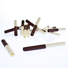 Schokozigaretten - Duo Gaughin, Vollmilch/weiße Schokolade, 8,5cm lang, 700 g, 140 St