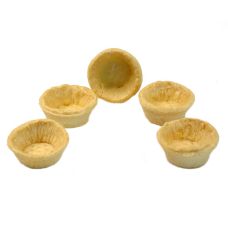 Snack-Tartelettes, rund, ø 4,2cm, hell, salzig, 970 g, 160 St