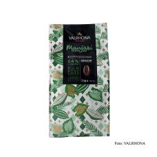 Valrhona Manjari Grand Cru, dunkle Couverture, Callets, 64% Kakao, Madagaskar, 3 kg
