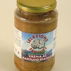 Trüffel-Creme, mit weißem Trüffel (tuber magnatum pico) Crema al Tartufo Bianco, 500 g