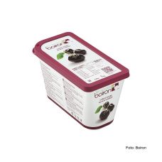 Püree - Schwarze Kirsche, ungezuckert, TK, 1 kg