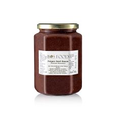 BOS FOOD Feigen-Senf-Sauce, eigene Kreation mit roten Feigen, 740 ml