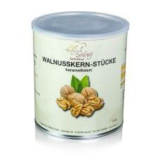 Walnusskern-Stücke, karamellisiert, 1,5 kg