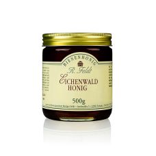 Eichenwald-Honig, Spanien, reiner Korkeichenbestand, schwarz, flüssig, wenig süß, 500 g