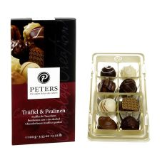 Trüffel & Pralinen - Mischung, Peters, 100 g, 8 St