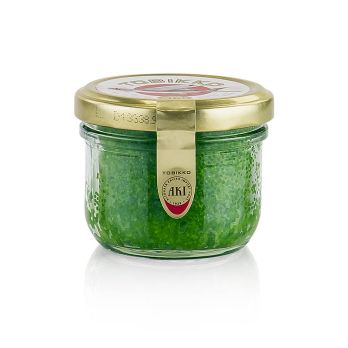Original Tobiko - Fliegender Fisch-Rogen, grün, mit Wasabi, 90 g