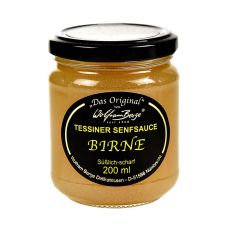 Original Tessiner Birnen-Senf-Sauce, Wolfram Berge, 200 ml