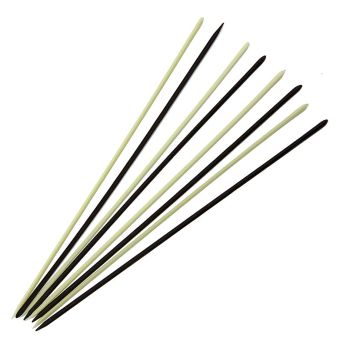 Schoko Stäbchen - Spear, dunkle und weiße Schokolade sortiert, 20cm lang, 515 g, 490 St