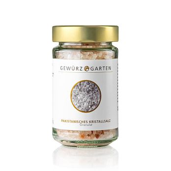 Gewürzgarten Pakistanisches Kristallsalz, Granulat für die Salzmühle, 260 g