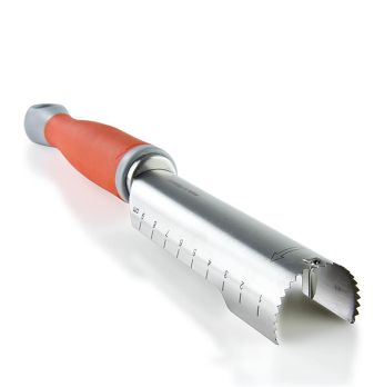 deBUYER Entkerner Universal, ø 30mm, 11cm lang, Edelstahl/Kunststoff rot, 1 St