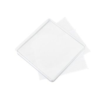 Obulato - Oblaten aus Kartoffelstärke, transparent, quadratisch, 9x9cm, 200 St