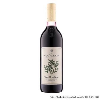 van Nahmen - Wald-Heidelbeeren, 100% Direktsaft, BIO, 750 ml
