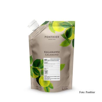 Püree - Zitrone Kalamansi, ungezuckert, 100% Frucht, 1 kg