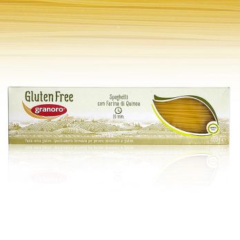 Granoro Spaghetti, mit Quinoa, glutenfrei, No. 472, 4,8 kg, 12 x 400g