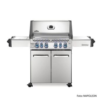Napoleon Gasgrill Prestige P500 RSIB, Edelstahl, 5 Brenner + SIZZLEZONE, 1 St