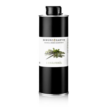 Gewürzgarten 5-Kräuteröl in Rapsöl, 500 ml