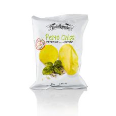 TARTUFLANGHE Pestochips, Kartoffelchips mit Pestogeschmack, 45 g