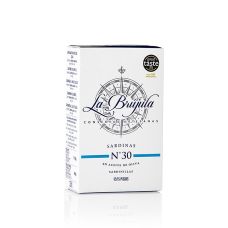 Sardinen, ganz, in Olivenöl, 12-15 Stück, La Brújula, 115 g