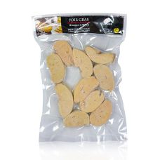 Entenstopfleber, Scheiben á ca. 40-60g, Malvasia, TK, ca.500 g, 10 St