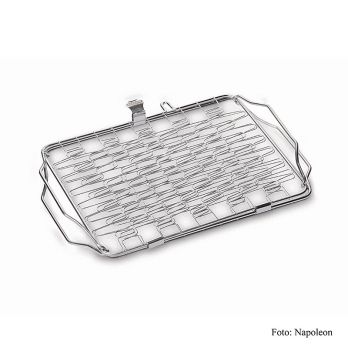 Napoleon Grillzubehör - Flexibler Grillkorb, 40x26x8,6cm, Edelstahl, 1 St