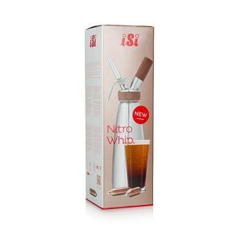 Espuma - Sprayer, ISI Nitro Whip, komplett, Edelstahl, 1 Liter, 1 St