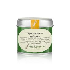 Heiße Schokolade mexikanisch, mit Rohrzucker, Vanille, Chili, Altes Gewürzamt, 110 g