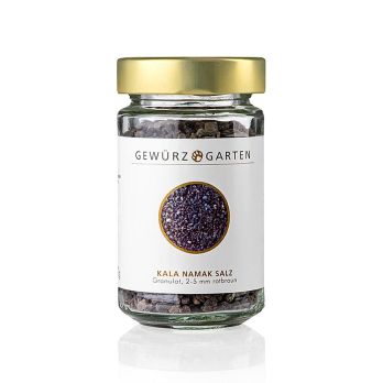 Gewürzgarten Kala-Namak-Salz, Granulat, rotbraun, 220 g