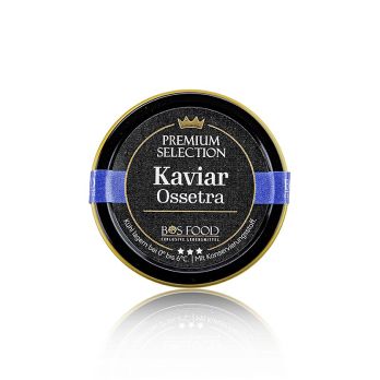 BOS FOOD Premium Selection - Ossetra/Osietra Kaviar, Acipenser gueldenstaedtii, China, 50 g