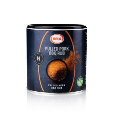 HELA Rub Pulled Pork BBQ Gewürzzubereitung, scharf - rauchig, 400 g