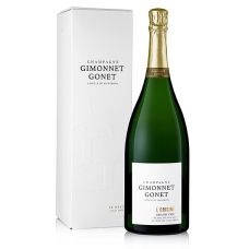 Champagner Gimonnet Gonet l´Origine Blanc de Blanc Grand Cru, brut, 12% vol., Magnum, 1,5 l