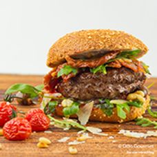 Chianina Rind Steakhouse Burger Patties, dry-aged, TK, Otto Gourmet, 340 g, 2 x 170g