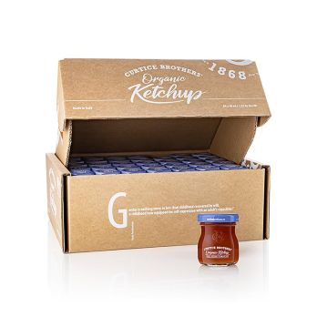 Organic Ketchup, Portionsgläschen, Curtice Brothers, BIO, 3,4 l, 84 x 40ml