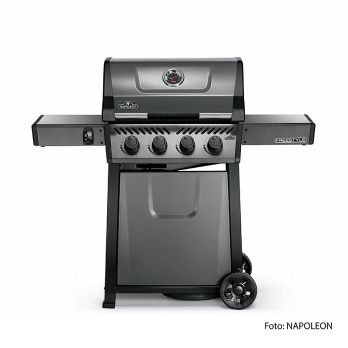 Napoleon Gasgrill Freestyle 425 Robin Schulz, graphit, 4 Brenner, SIZZLEZONE, 1 St