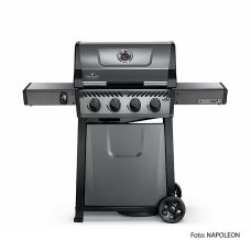 Napoleon Gasgrill Freestyle 425 Robin Schulz, graphit, 4 Brenner, SIZZLEZONE, 1 St