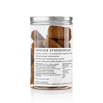 Haupt Lakritz Chokade Svenskjävlar, salzig + Scholoade+ Salmiak, Schweden, 250 g