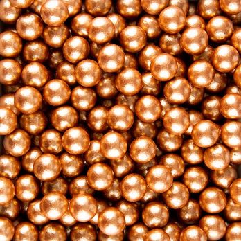 Mini Pearl Bronze, bronze Schokoladenperlen, 14mm, Dobla, 468 g, 312 St