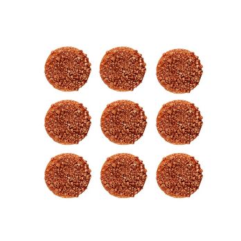 Schokoaufleger Crumble Bronze, Dobla (77764), 369 g, 486 St