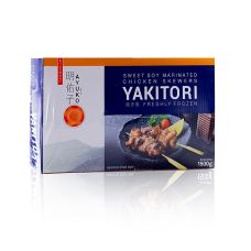 Yakitori-Hühnchenspieße, vom Keulenfleisch, 50x30g, TK, 1,5 kg