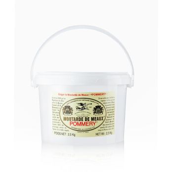 Moutarde de Meaux® -grober Senf, scharf, Pommery®, 2,4 l