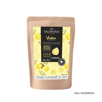 Valrhona Inspiration Yuzu, Yuzuspezialität mit Kakaobutter (32749), 250 g