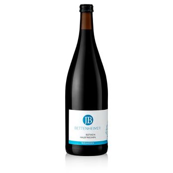 2022er Rotwein Cuvee, halbtrocken (feinherb), 11,5% vol., Bettenheimer, 1 l