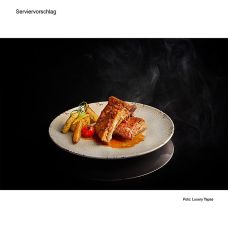 Sous-vide Schweine Rippchen, BBQ, Luxury Tapas, TK , ca.550 g