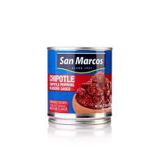 Chili Schoten Chipotles, geräuchert, in Adobosauce, San Marcos, 215 g