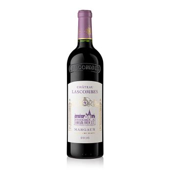 2016er 2.Cru Classé Margaux Rotwein, trocken, 13,5 % vol., Chateau Lascombes, 94 PP, 750 ml
