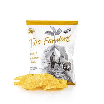 Two Farmers - Kartoffelchips Hereford Hop Cheese & Onion, 40 g