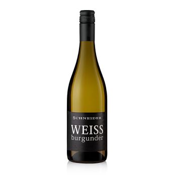 2023er Weißburgunder QW, trocken, 12,5 % vol., Schneider, 750 ml