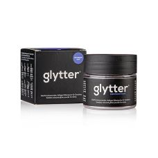glytter Bohemian Blue, Lebensmittelglitzerpuder, (Blau), 10 g