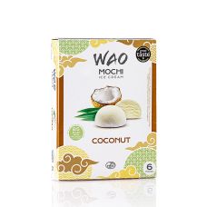 WAO Coconut Mochi - Mochi mit Kokoseis, TK, 210 g, 6 x 35g