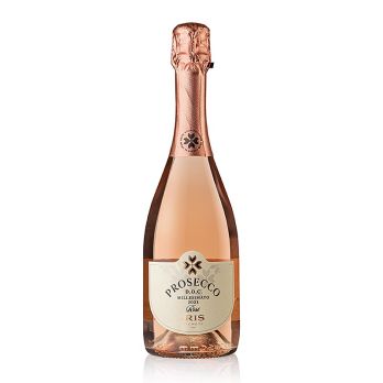 2023er Prosecco Millesimato Rosé Sekt DOC, brut, 11 % vol., Iris Vigneti, 750 ml